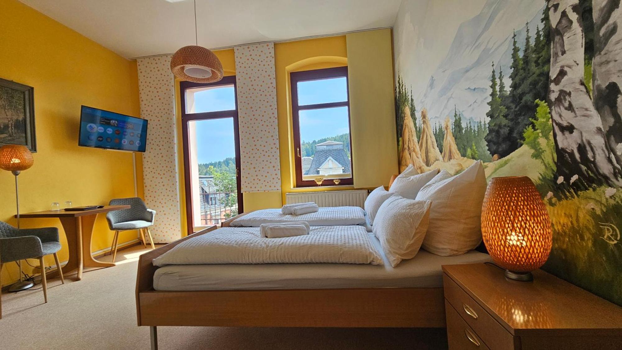 Pension Weisse Rose, Parkplatz, Fruehstueck, Wlan, Zentral Bad Elster Εξωτερικό φωτογραφία